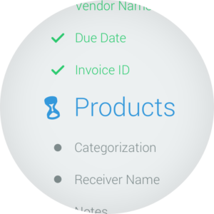 We process your invoices so that your accounts payable automation workflow has the information it needs.